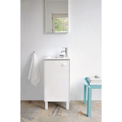 Umywalka 43x30 cm prostokątna meblowa biała 0723430000 Duravit ME by Starck