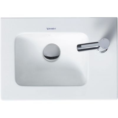 Umywalka 43x30 cm prostokątna meblowa biała 0723430000 Duravit ME by Starck