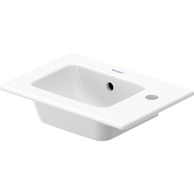 Umywalka 43x30 cm prostokątna meblowa biała 0723430000 Duravit ME by Starck