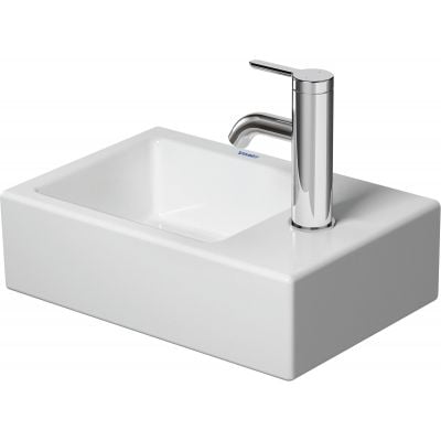 Umywalka 38x25 cm prostokątna ścienna-meblowa biała 07243800001 Duravit Vero Air