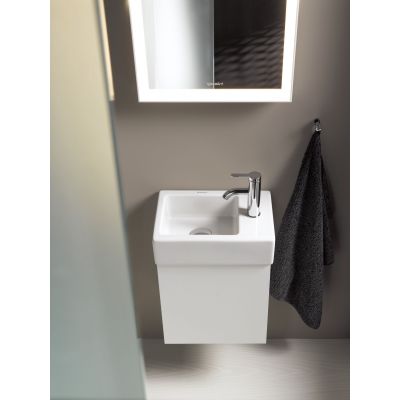 Umywalka 38x25 cm prostokątna ścienna-meblowa biała 07243800001 Duravit Vero Air