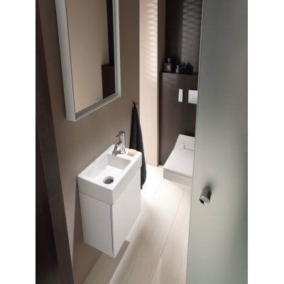 Umywalka 38x25 cm prostokątna ścienna-meblowa biała 07243800001 Duravit Vero Air