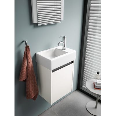 Umywalka 38x25 cm prostokątna ścienna-meblowa biała 07243800001 Duravit Vero Air