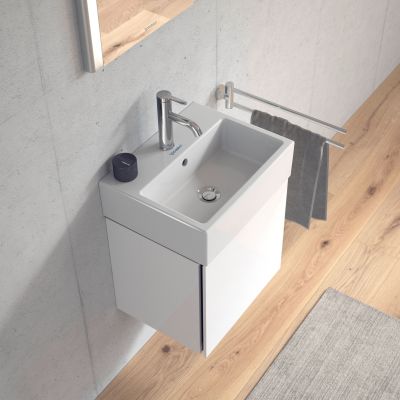Umywalka 45x35 cm prostokątna meblowa biała 0724450000 Duravit Vero Air