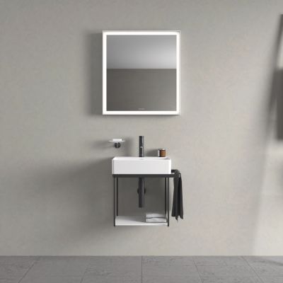 Umywalka 45x35 cm prostokątna meblowa biała 07324500411 Duravit DuraSquare