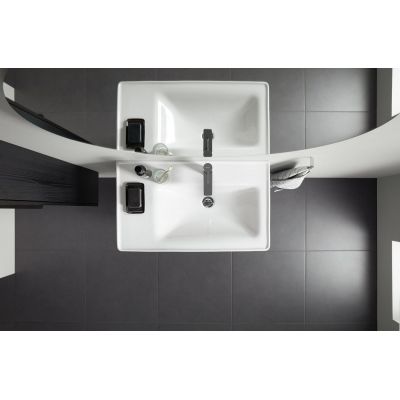Umywalka 80x48 cm prostokątna meblowa biała 2370800060 Duravit D-Neo