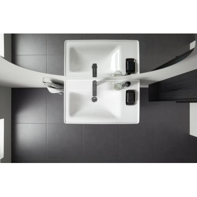 Umywalka 80x48 cm prostokątna meblowa biała 2369800060 Duravit D-Neo