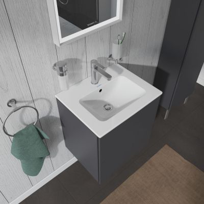 Umywalka 53x43 cm prostokątna meblowa biała 2336530000 Duravit ME by Starck