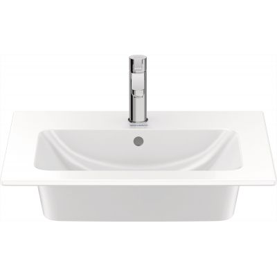 Umywalka 63x49 cm prostokątna ścienna-meblowa biała 23366300001 Duravit ME by Starck