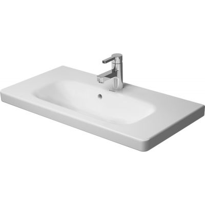 Umywalka 78.5x40 cm prostokątna meblowa biała 23377800001 Duravit DuraStyle