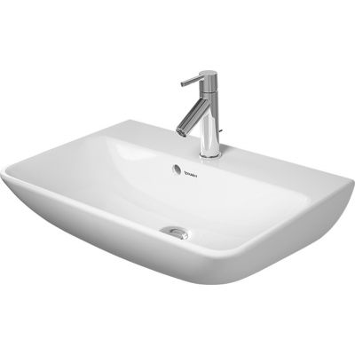 Umywalka 60x40 cm prostokątna ścienna biała 23436000001 Duravit ME by Starck