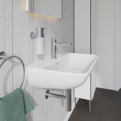 Umywalka 60x40 cm prostokątna ścienna biała 23436000001 Duravit ME by Starck