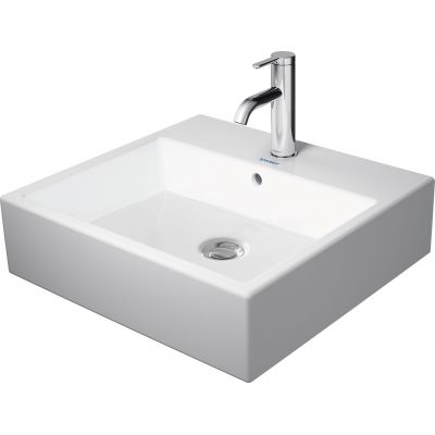 Umywalka 50x47 cm prostokątna ścienna-meblowa biała 2350500028 Duravit Vero Air