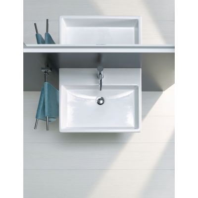 Umywalka 60x47 cm prostokątna meblowa biała 2350600000 Duravit Vero Air