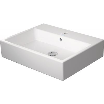Umywalka 50x47 cm prostokątna ścienna-meblowa biała 2350500071 Duravit Vero Air