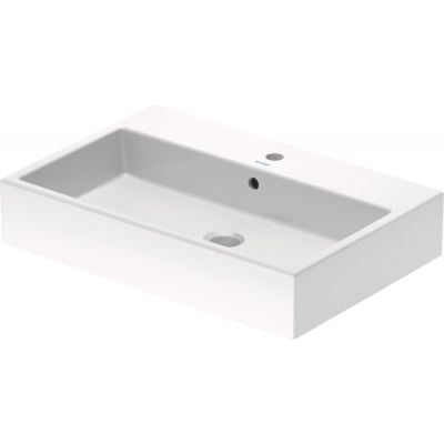 Umywalka 70x47 cm prostokątna nablatowa biała 23507000271 Duravit Vero Air