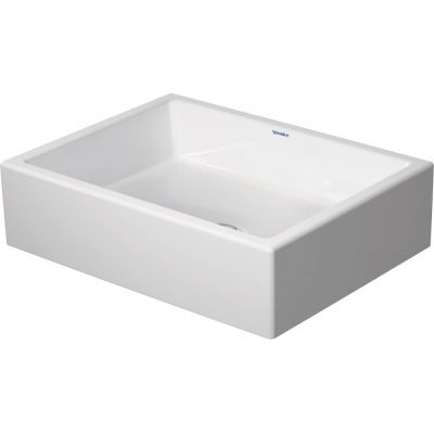 Umywalka 50x38 cm prostokątna nablatowa biała 2351500000 Duravit Vero Air