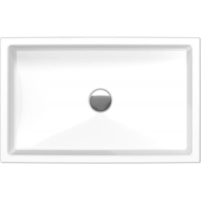 Umywalka 60x38 cm prostokątna nablatowa biała 23516000001 Duravit Vero Air