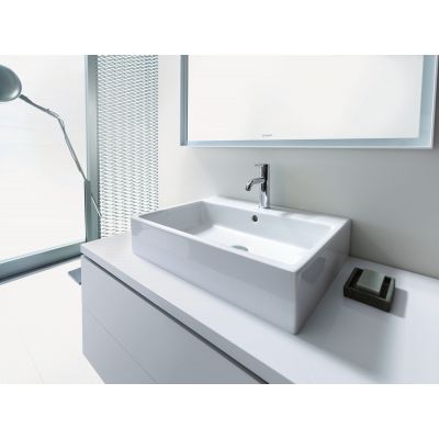Umywalka 60x47 cm prostokątna nablatowa biała 2352600000 Duravit Vero Air