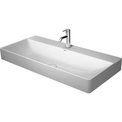 Umywalka 100x47 cm prostokątna meblowa biała 23531000701 Duravit DuraSquare