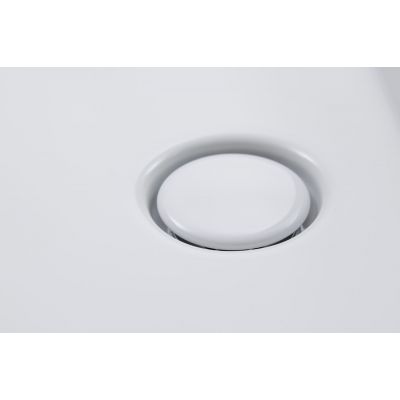 Umywalka 60x47 cm prostokątna nablatowa biała 2354600041 Duravit DuraSquare