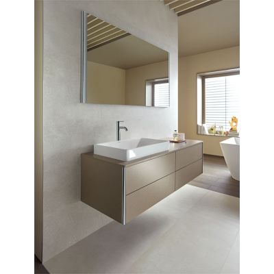 Umywalka 60x34.5 cm prostokątna nablatowa biała 2355600000 Duravit DuraSquare
