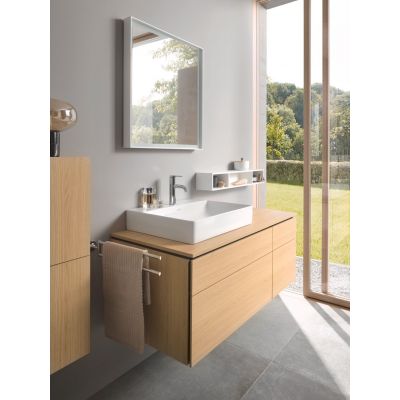 Umywalka 60x40 cm prostokątna ścienna-meblowa biała 2356600071 Duravit DuraSquare