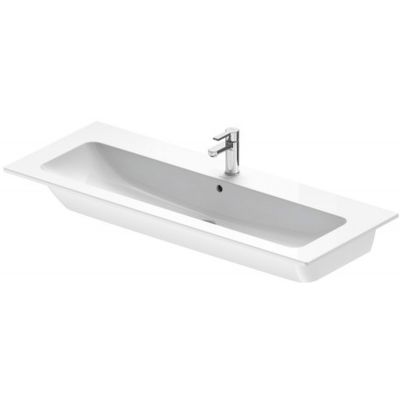 Umywalka 123x49 cm prostokątna meblowa biała 2361120000 Duravit ME by Starck