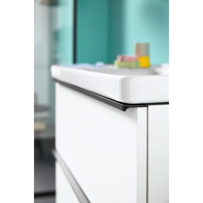 Umywalka 80x48 cm prostokątna meblowa biała 2367800000 Duravit D-Neo