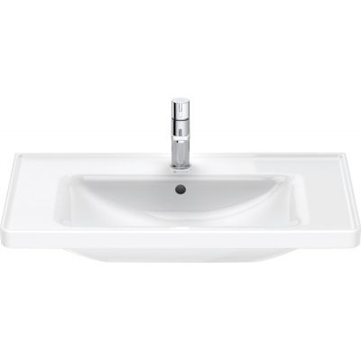 Umywalka 80x48 cm prostokątna meblowa biała 2367800000 Duravit D-Neo