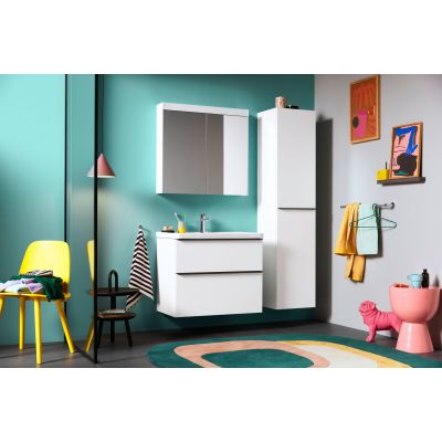 Umywalka 80x48 cm prostokątna meblowa biała 2367800000 Duravit D-Neo
