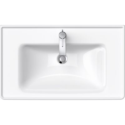 Umywalka 80x48 cm prostokątna meblowa biała 2367800000 Duravit D-Neo