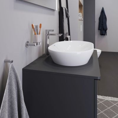 Umywalka 60x40 cm owalna nablatowa biała 2372600070 Duravit D-Neo