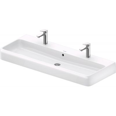 Umywalka 120x47 cm prostokątna meblowa biała 2382122024 Duravit Qatego