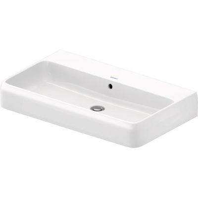 Umywalka 80x47 cm prostokątna meblowa biała 2382802060 Duravit Qatego