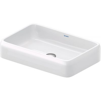 Umywalka 60x40 cm prostokątna meblowa biała 2383602079 Duravit Qatego