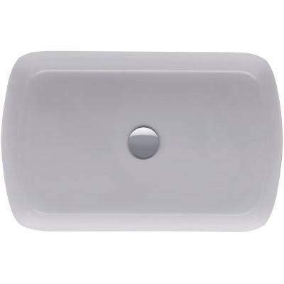 Umywalka 60x40 cm prostokątna meblowa biała 2384602079 Duravit Qatego
