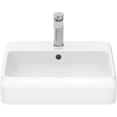 Umywalka 50x47 cm prostokątna nablatowa biała 2385500027 Duravit Qatego