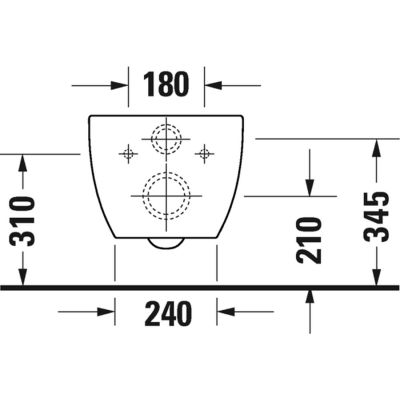 Miska WC 2572090000 Duravit Architec