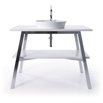 Umywalka 48x48 cm okrągła nablatowa biała 23284800001 Duravit Cape Cod