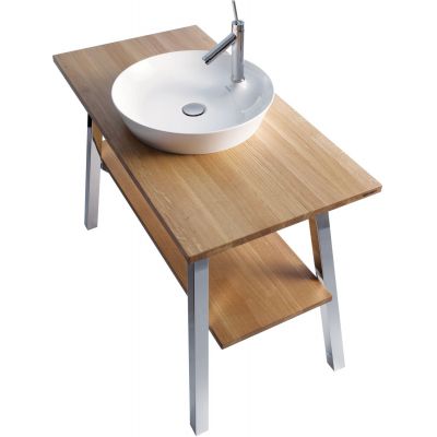 Umywalka 48x48 cm okrągła nablatowa biała 23284800001 Duravit Cape Cod
