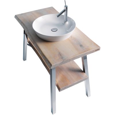 Umywalka 48x48 cm okrągła nablatowa biała 23284800001 Duravit Cape Cod