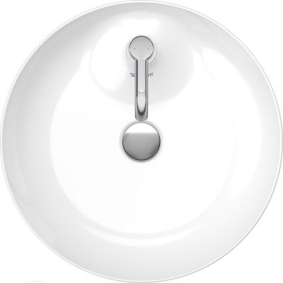 Umywalka 48x48 cm okrągła nablatowa biała 23284800001 Duravit Cape Cod