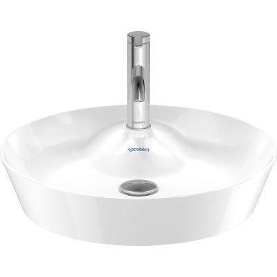 Umywalka 48x48 cm okrągła nablatowa biała 23284800001 Duravit Cape Cod
