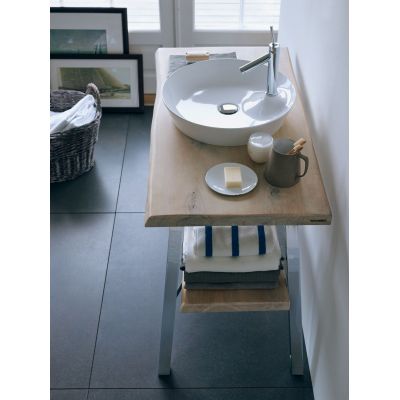 Umywalka 48x48 cm okrągła nablatowa biała 23284800001 Duravit Cape Cod
