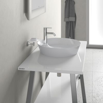Umywalka 48x48 cm okrągła nablatowa biała 23284800001 Duravit Cape Cod