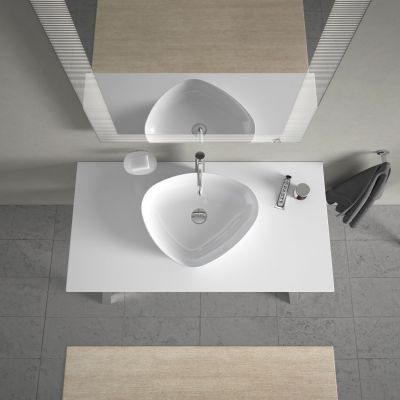 Umywalka 50x40.5 cm nablatowa biała 23395000001 Duravit Cape Cod