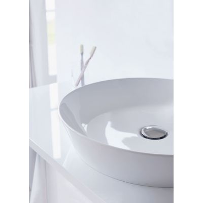 Umywalka 40x36 cm owalna nablatowa biała 23284000001 Duravit Cape Cod