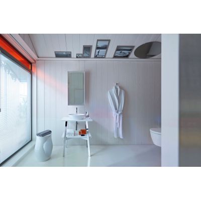 Umywalka 40x36 cm owalna nablatowa biała 23284000001 Duravit Cape Cod