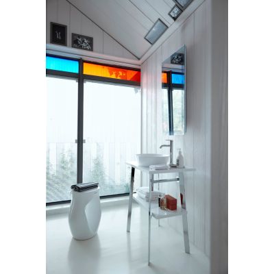 Umywalka 40x36 cm owalna nablatowa biała 23284000001 Duravit Cape Cod